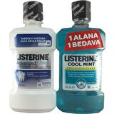 Listerine Advanced White 250ml + Cool Mint 250ml Set