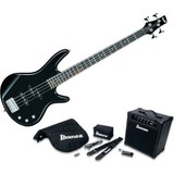 Ibanez Ijsr190U Bk Siyah 4 Telli Elektro Bas Gitar Seti