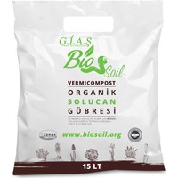 Biosoil %100 Organik Solucan Gübresi 15 Lt
