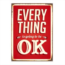 Cakasepetim Ahşap Tablo Herşey Güzel Olacak