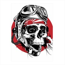 Cakasepetim Ahşap Tablo Kamikaze Pilot