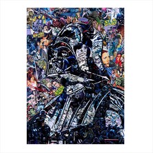 Cakasepetim Ahşap Tablo Star Wars Darth Vader