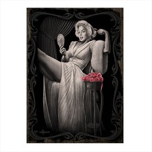 Cakasepetim Ahşap Tablo Marilyn Monroe