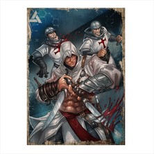 Cakasepetim Ahşap Tablo Assassin's Creed Animus