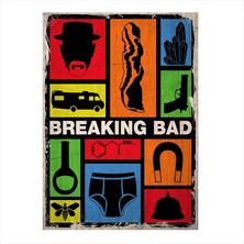 Cakasepetim Ahşap Tablo Breaking Bad Afiş