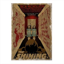 Cakasepetim Ahşap Tablo The Shining Cinnet Afiş