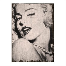 Cakasepetim Ahşap Tablo Marilyn Monroe