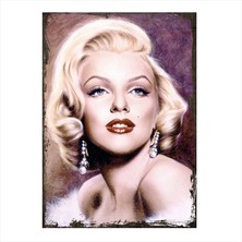 Cakasepetim Ahşap Tablo Marilyn Monroe Tablo