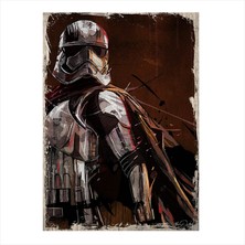 Cakasepetim Ahşap Tablo Star Wars Son Jedi