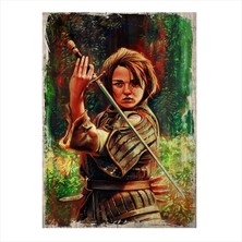 Cakasepetim Ahşap Tablo Game Of Thrones Arya Stark