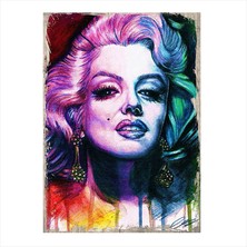 Cakasepetim Ahşap Tablo Marilyn Monroe