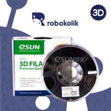 Robokolik Esun Pla+ Siyah 3D Printer Filament 1Kg