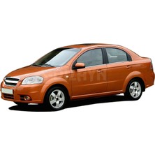 S-Dizayn Chevrolet Aveo SD Krom Cam Çıtası 4 Prç 2006-2011