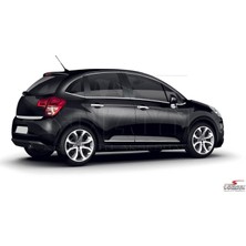 S-Dizayn Citroen C3 Kapı Koruma Çıtası Krom 2010-2016 A+ Kalite