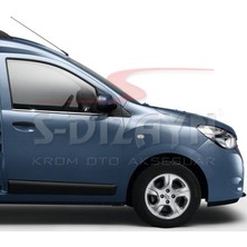 S-Dizayn Dacia Dokker Krom Cam Çıtası 2 Prç 2013 Üzeri