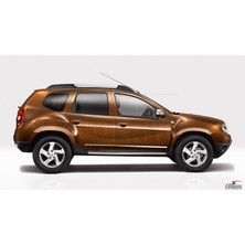 S-Dizayn Dacia Duster Kapı Koruma Çıtası Krom 2009-2018 A+ Kalite