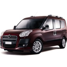 S-Dizayn Fiat Doblo Krom Kapı Kolu Çerçevesi 4 Kapı 2010 Üzeri