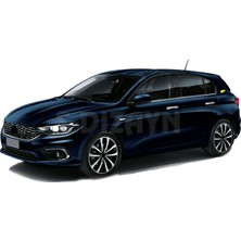 S-Dizayn Fiat Egea HB Krom Cam Çıtası 4 Prç. 2015 Üzeri