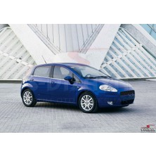 S-Dizayn Fiat Grande Punto Krom Cam Çıtası 6 Prç 2006-2018 A+ Kalite