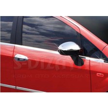 S-Dizayn Fiat Linea Krom Cam Çıtası 8 Prç 2007-2018 A+ Kalite