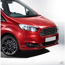 S-Dizayn Ford Courier Krom Ön Panjur 4 Prç 2014 Üzeri