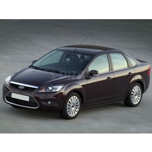 S-Dizayn Ford Focus 2 Krom Cam Çıtası 4 Prç 2008-2011