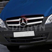 S-Dizayn Mercedes Vito Krom Ön Panjur 4 Prç 2010-2014 (Geniş) A+ Kalite