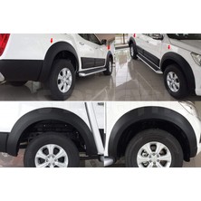 S-Dizayn Nissan Navara Çamurluk Kaplaması Dodik Seti Abs Plastik 2015-2020 A+ Kalite