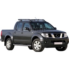 S-Dizayn Nissan Navara Krom Cam Çıtası 4 Prç 2006-2015