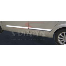 S-Dizayn Opel Astra H HB Krom Yan Kapı Çıtası 4 Prç 2004 Üzeri