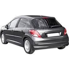 S-Dizayn Peugeot 207 Krom Bagaj Alt Çıta 2006-2012 A+ Kalite