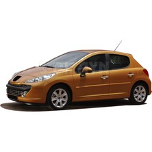 S-Dizayn Peugeot 207 Krom Kapı Kolu 4 Kapı 2006-2012 A+ Kalite