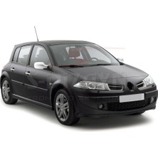 S-Dizayn Renault Megane 2 Abs Krom Ayna Kapağı 2 Prç 2004-2010