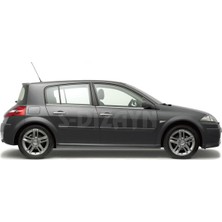 S-Dizayn Renault Megane 2 HB Krom Cam Çıtası 4 Prç 2004-2010