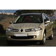 S-Dizayn Renault Megane 2 Krom Ön Panjur 4 Prç 2006-2010