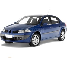 S-Dizayn Renault Megane 2 SD Krom Cam Çıtası 4 Prç 2004-2010