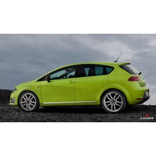 S-Dizayn Seat Leon Kapı Koruma Çıtası Krom 2006-2012 A+ Kalite