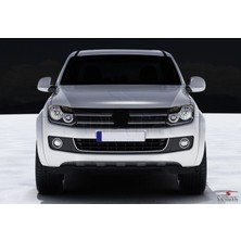 S-Dizayn VW Amarok Krom Sis Farı Çerçevesi 2 Prç 2010 Model Üzeri