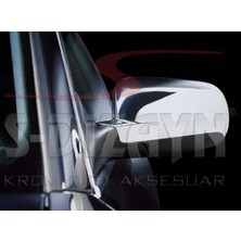 S-Dizayn Volkswagen Bora Abs Krom Ayna Kapağı 2 Prç 1998-2004 A+ Kalite