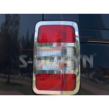 S-Dizayn Volkswagen Caddy Krom Stop Çerçevesi 2 Prç 2004-2015 A+ Kalite