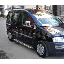 S-Dizayn Volkswagen Caddy Krom Yan Kapı Çıtası 4 Prç 2004-2015 A+ Kalite