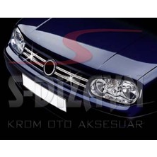 S-Dizayn VW Golf 4 Krom Ön Panjur 4 Prç 1998-2004