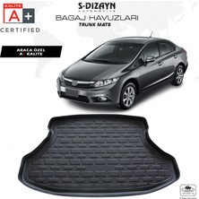 S-Dizayn S-Dizayn Honda Civic SD Bagaj Havuzu 2012-2016 A+Kalite