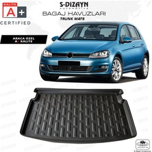 S-Dizayn S-Dizayn VW Golf 7 HB Bagaj Havuzu A+Kalite 2013 Üzeri