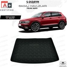 S-Dizayn S-Dizayn VW Tiguan Bagaj Havuzu Stepneli 2016 Üzeri A+Kalite