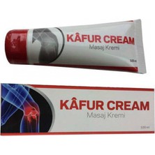 Kafur Cream Bandrollü Firmasından Orjinal Ürün Kafur Masaj Kremi Vücut Ağrı Cream 100Ml 2 Adet