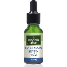 Modern Aktar Doğal Ozonlanmış Zeytin Yağı 20 ml