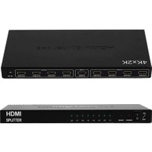 HDMI 8 Port Splitter 4K 30 fps Full HD 60 fps Görüntü Çoklayıcı 4K108