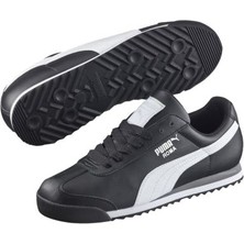 Puma 35357211 Orjinal Roma Basic Erkek Spor Ayakkabı Siyah - Beyaz
