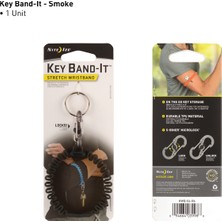 Nite Ize KeyBand-It Esnek Bileklik / Anahtarlık -Siyah